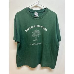 Vintage Men’s Money Shirt | Size XL | Single Stitch | Made In USA